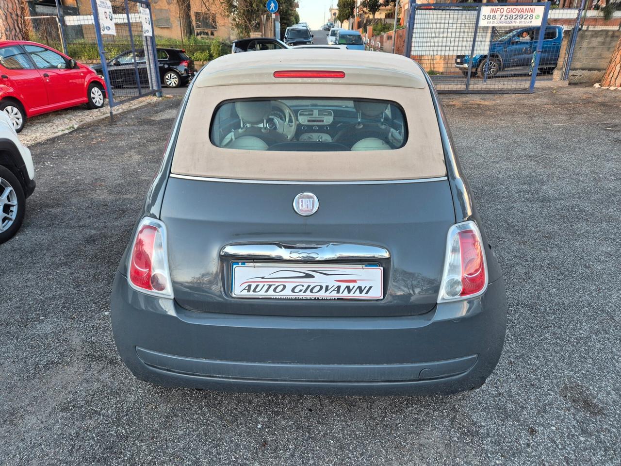 Fiat 500 C 1.2 Pop cabrio automatico