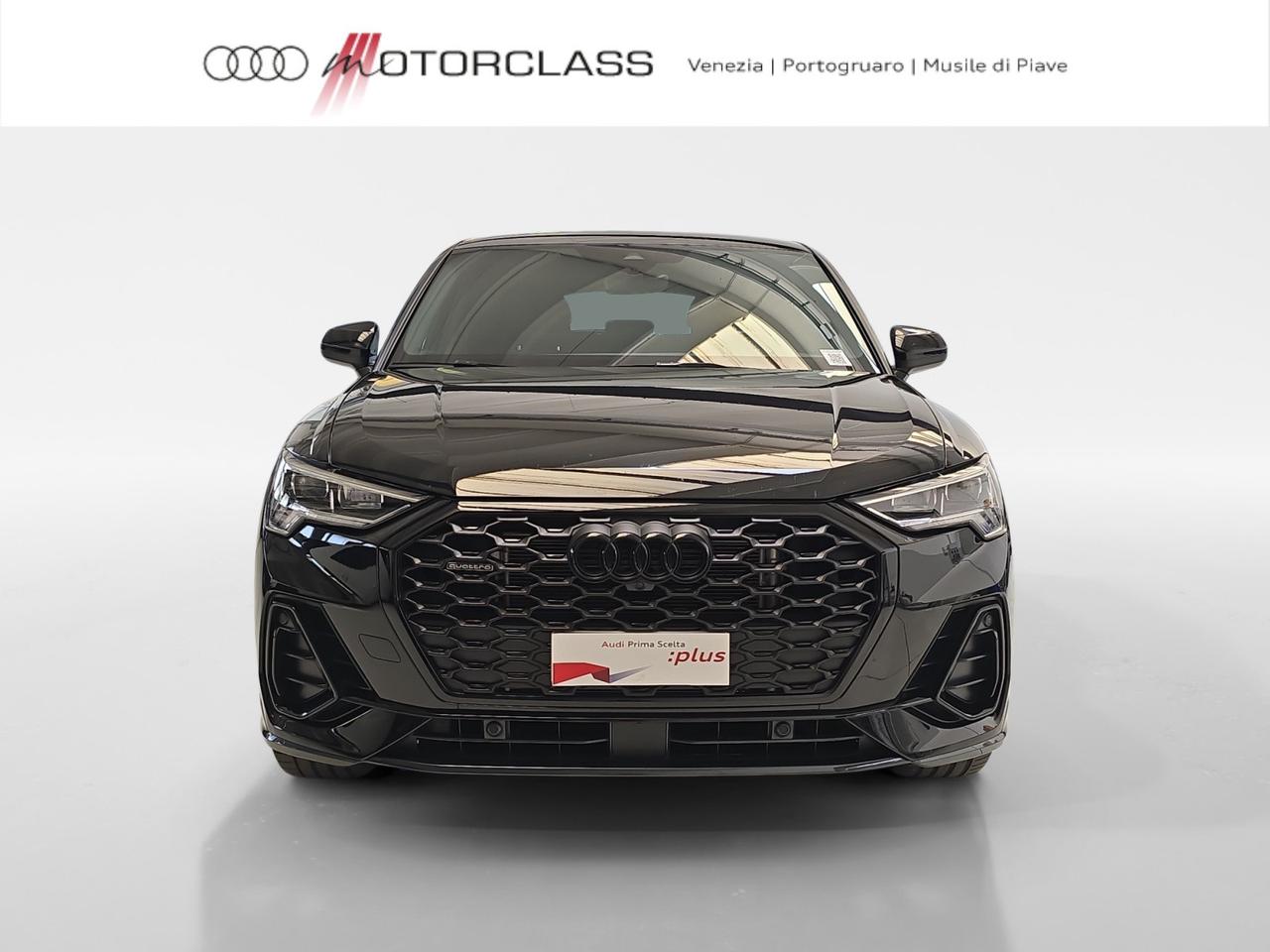 Audi Q3 sportback 45 2.0 tfsi 245cv identity black quattro s tronic