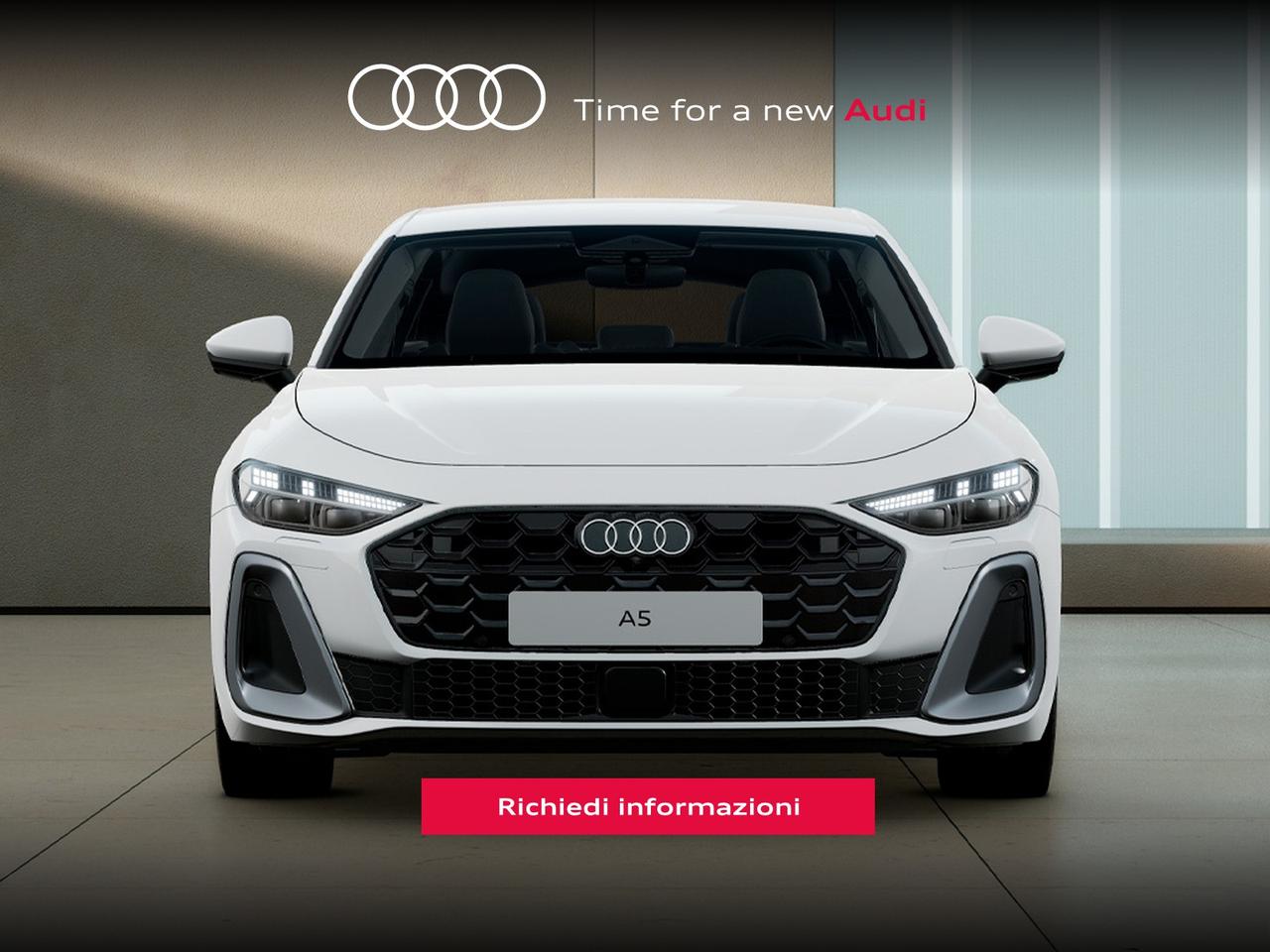 Audi A5 berlina 2.0 tdi mhev+ s line edition 204cv s-tronic