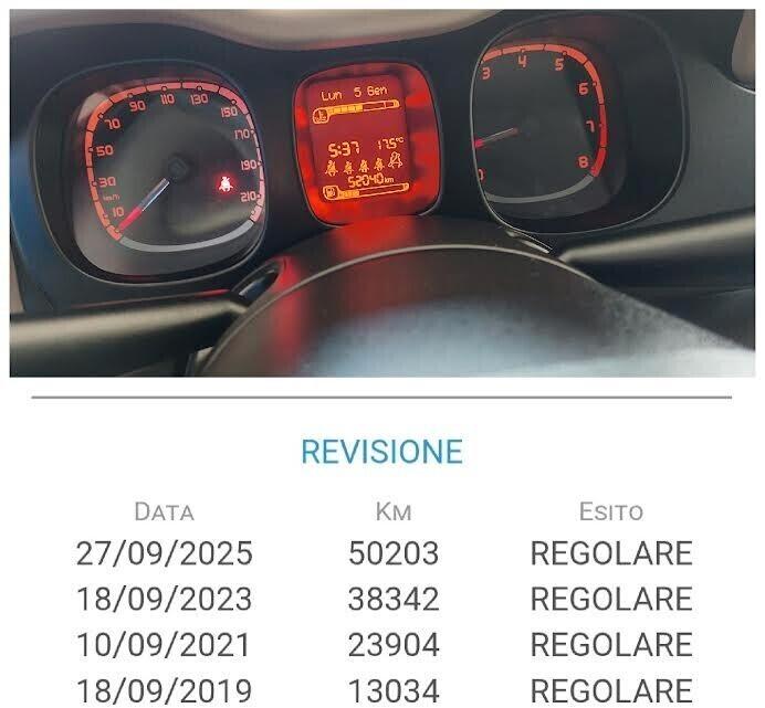 Fiat Panda 1.2benzina SOLI 52.000KM 5posti