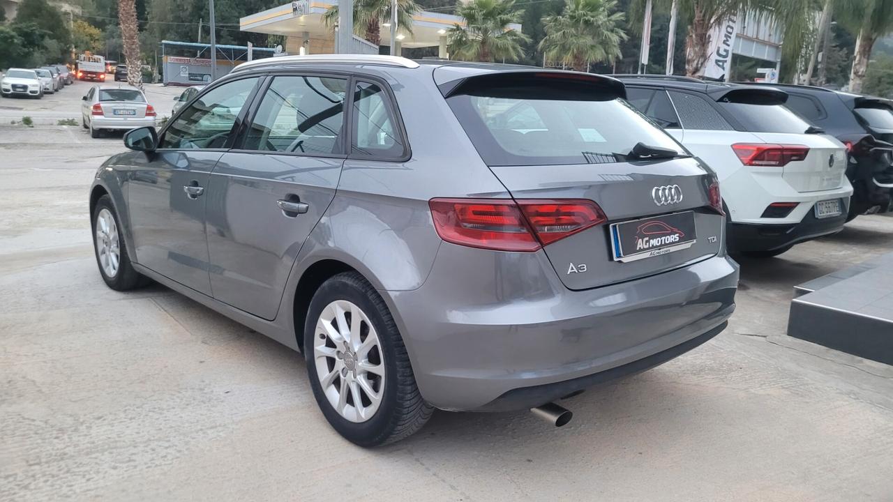 Audi A3 SPB 1.6 TDI 105 CV CR S tronic Ambition