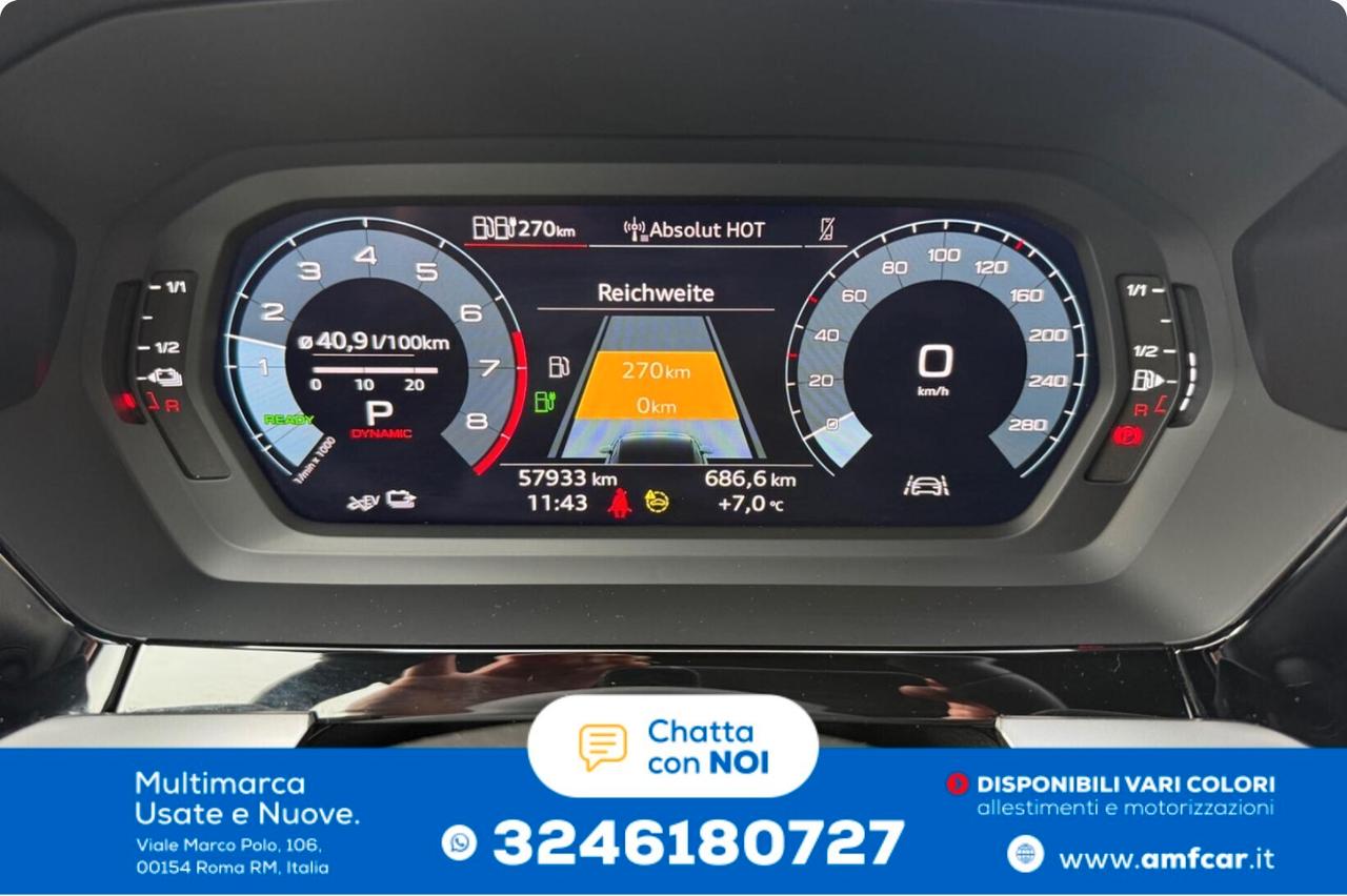 Audi A3 SPB 40 TFSI e S tronic