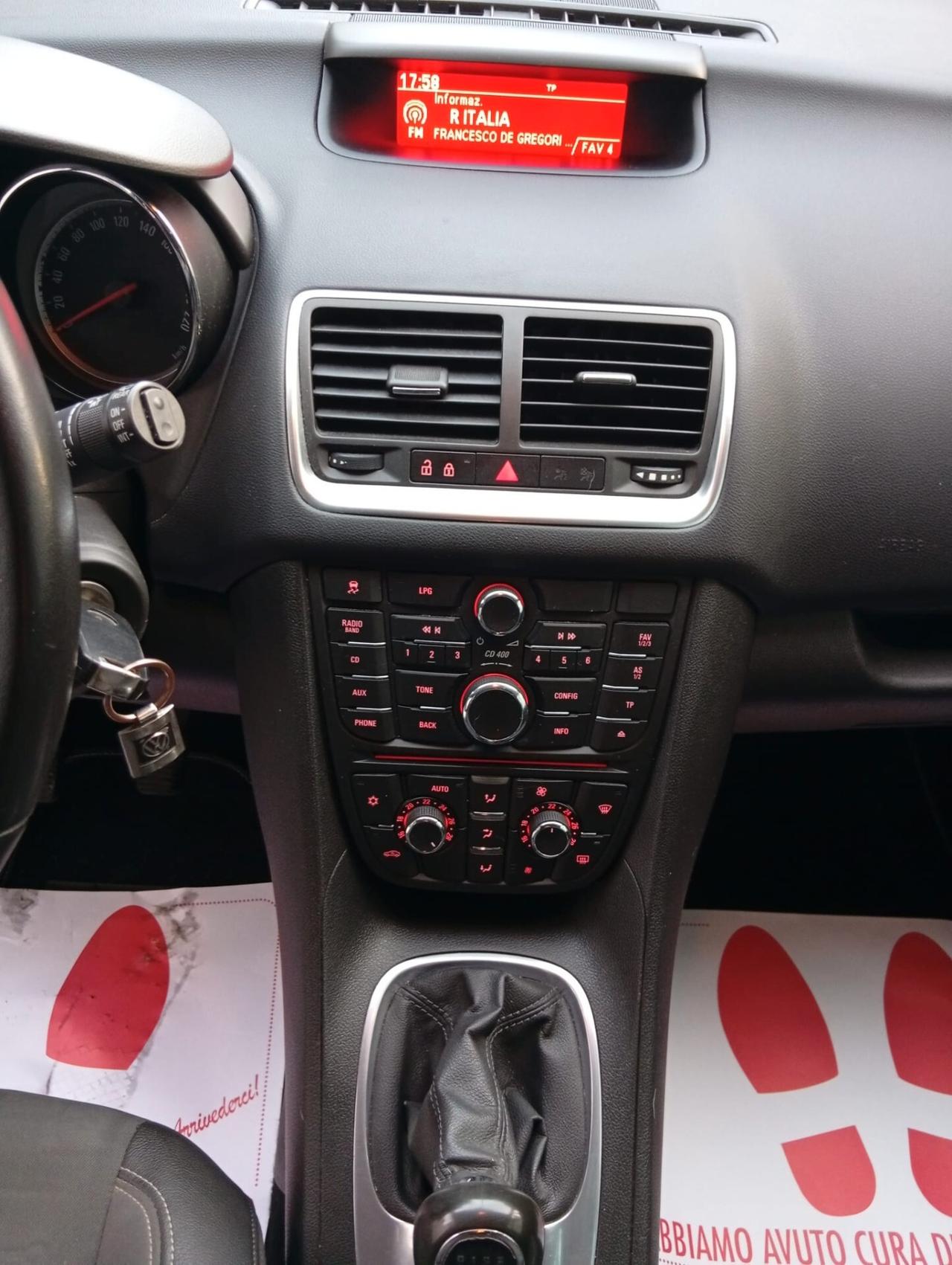 Opel Meriva 1.4 turbo GPL euro 6 idonea X neopatentati SCAD.GPL2035
