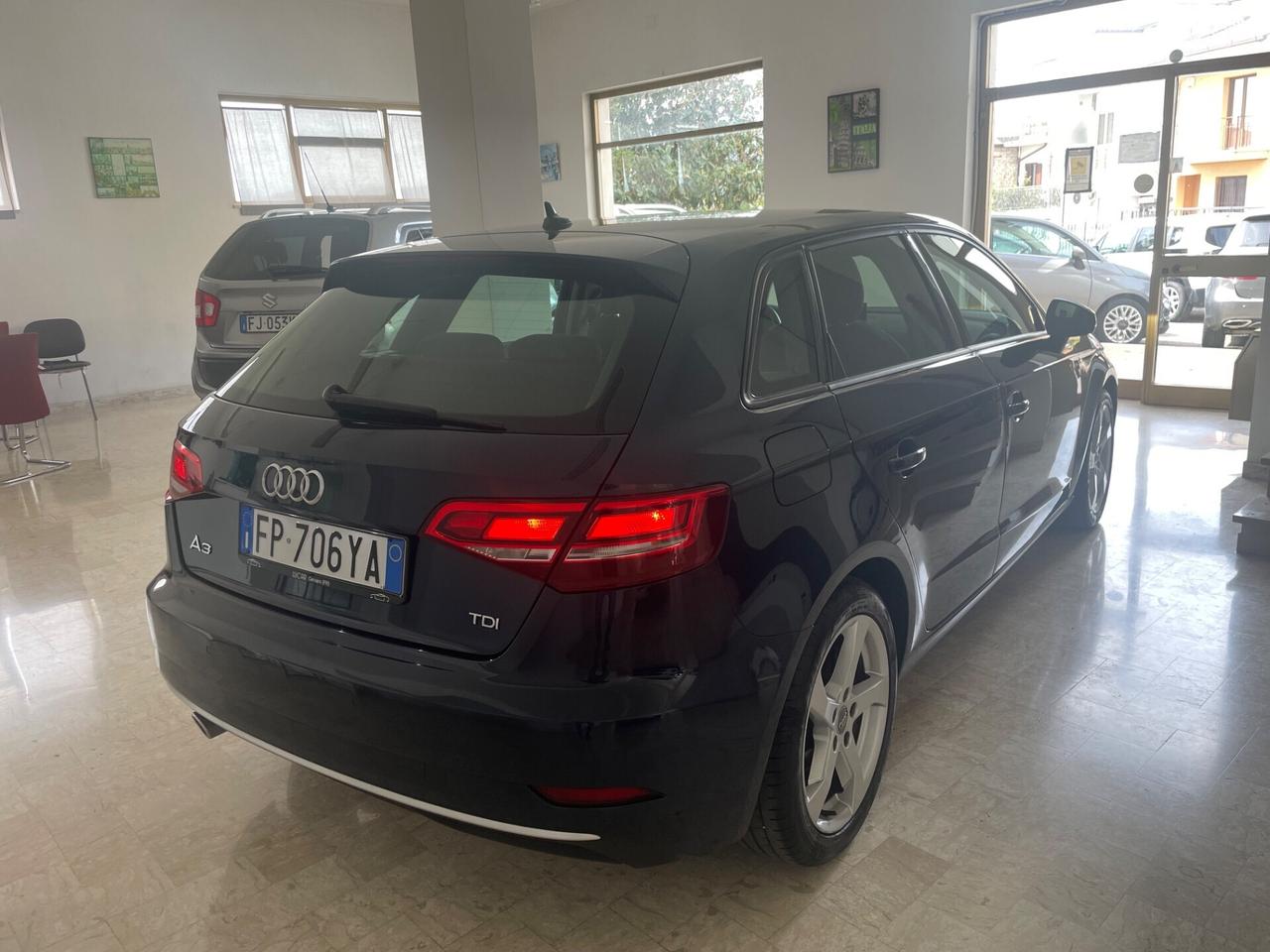 AUDI A3 SPB 1.6 TDI 116 CV S TRONIC SPORT