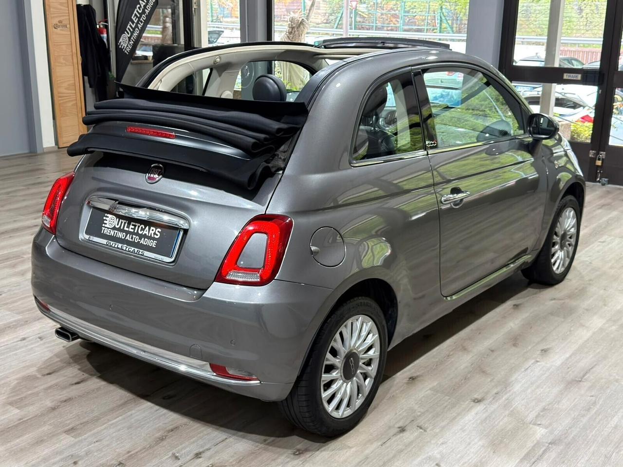 FIAT 500 C CABRIO 1.2 69cv 2015 NEOPATENTATI