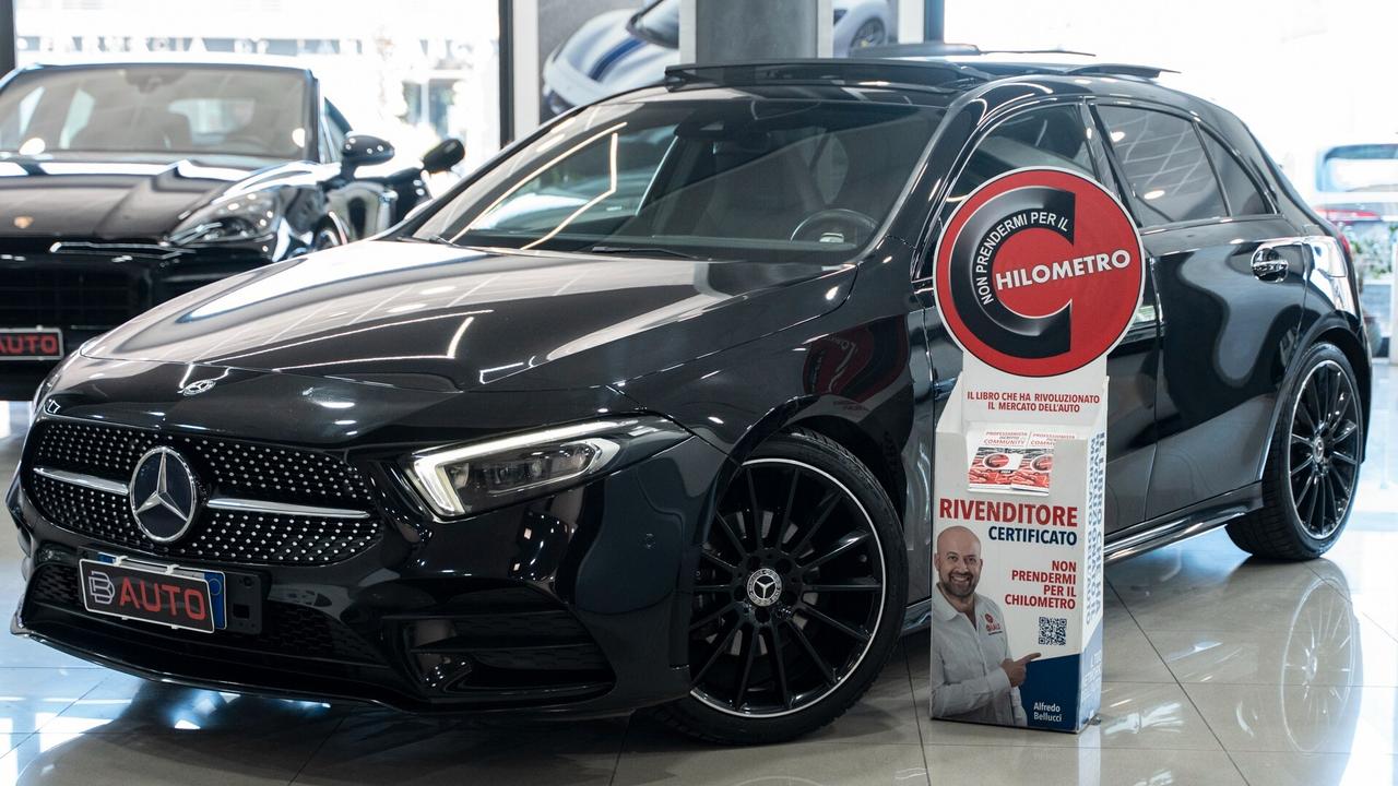 Mercedes-benz A 200 D PREMIUM PLUS AMG 19" TETTO PACK LUCI MULTIBEAM FULL OPTIONAL