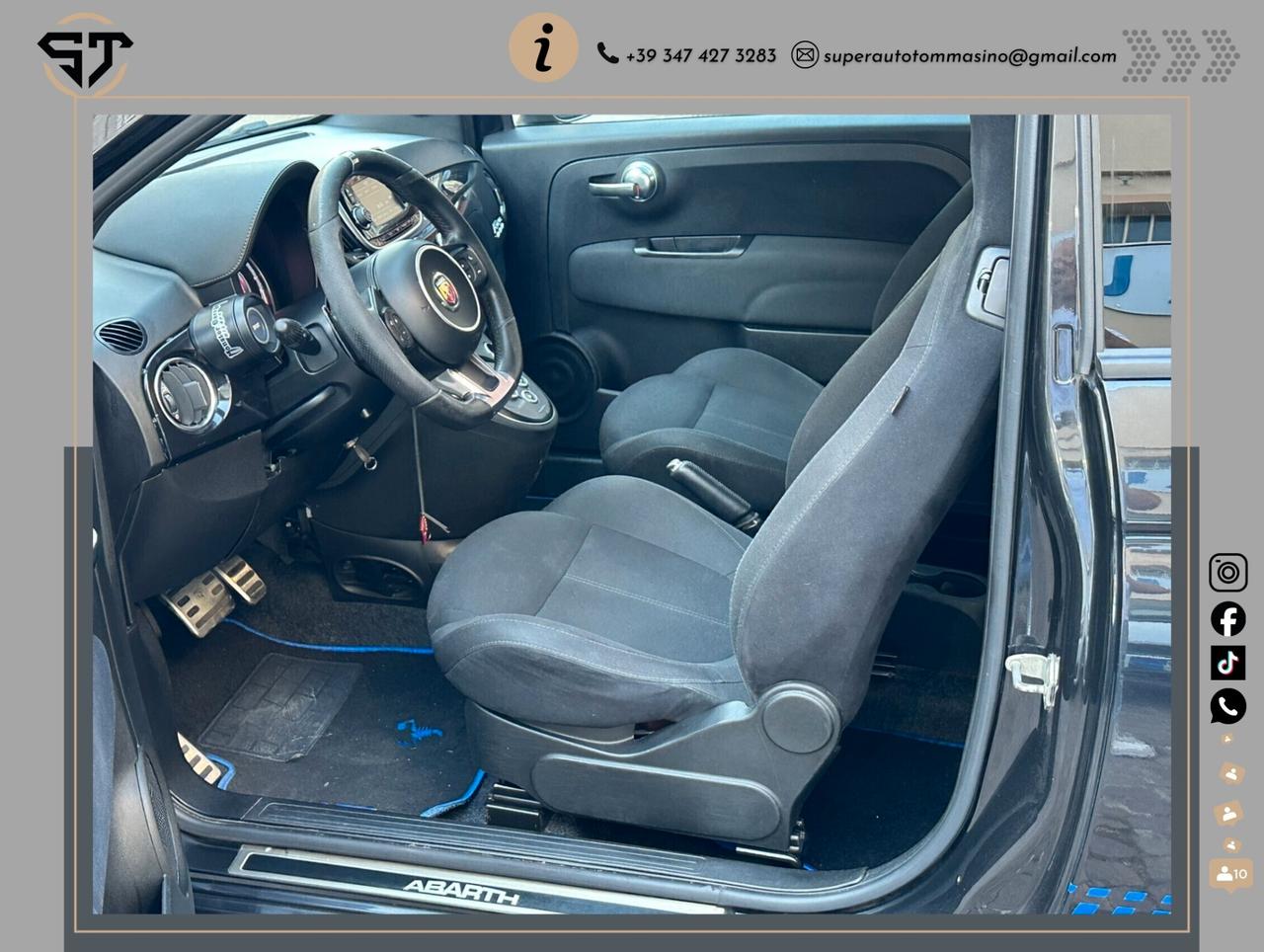 Abarth 595 1.4 Turbo T-Jet cambio F1