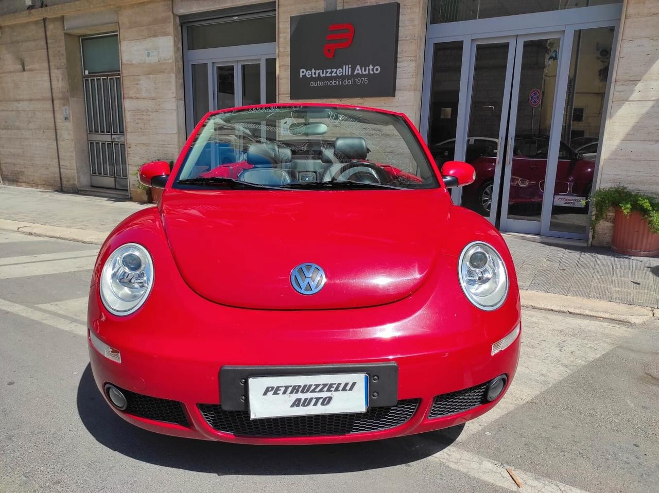 VW NEW BEETLE CABRIO 1.4 UNICO PROPRIETARIO/KMCERT