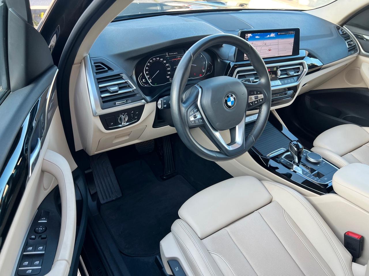 Bmw X3 xdrive20d 190cv mhev 48V auto X-LINE PERFETTA!!