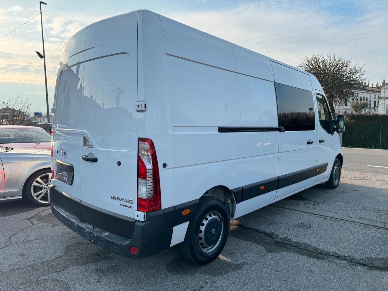Opel Movano 2.3D 180 CV Semivetrato 7Posti Furgone Cambio Automatico