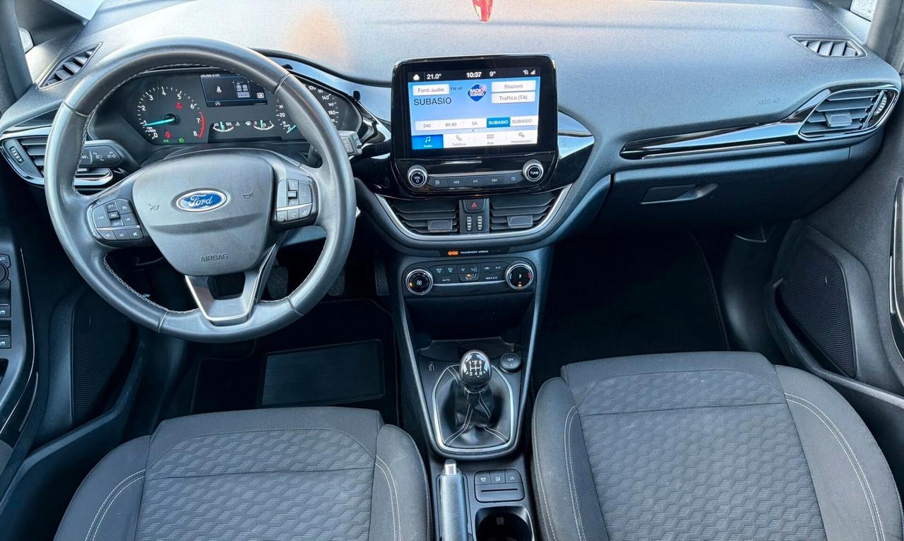 FORD FIESTA TITANIUM 5 PORTE 1.1cc