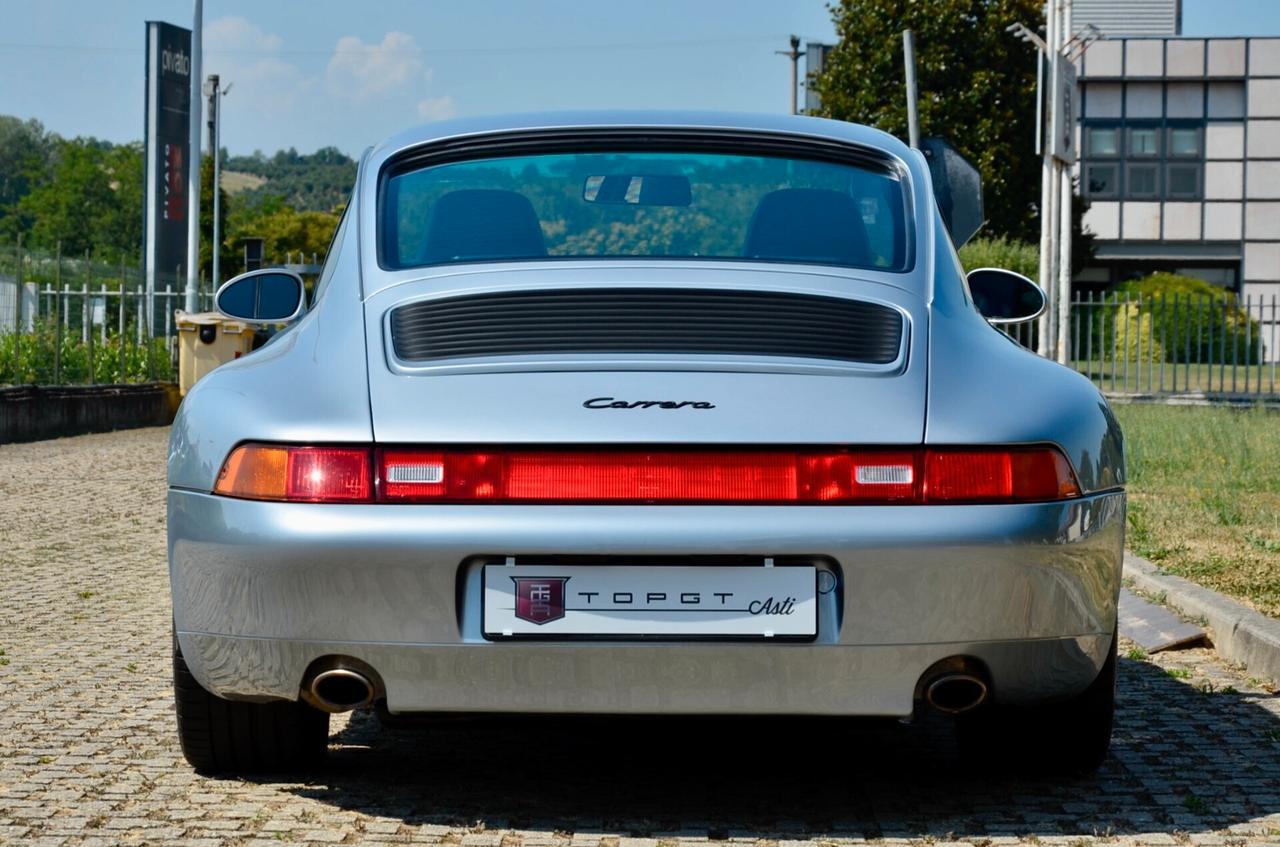 PORSCHE 911 993 3.6 CARRERA 2 COUPE’ 272cv , ASI ORO, PERFETTA , RESTAURO AI MASSIMI LIVELLI , TETTO, PERMUTE
