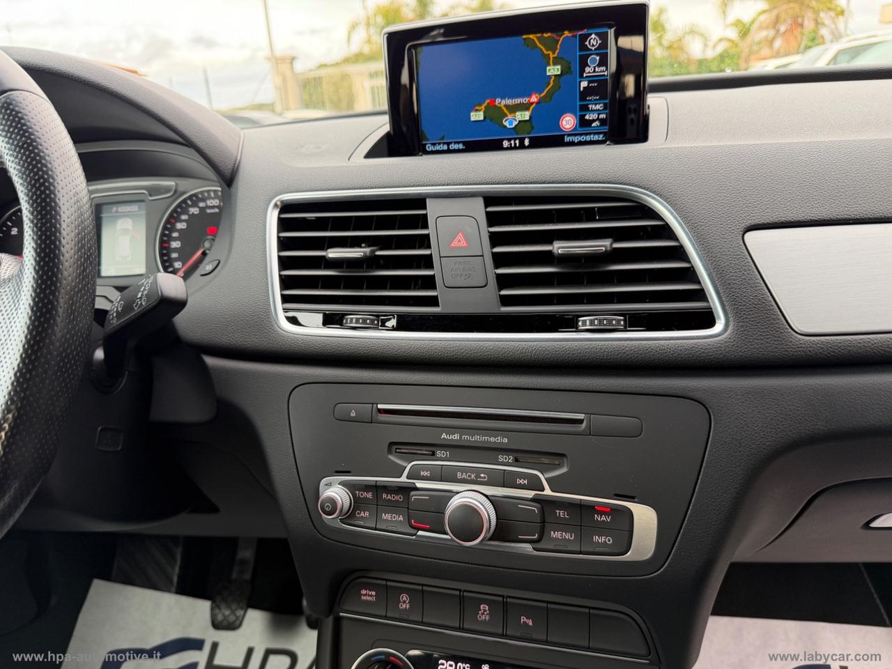 AUDI Q3 2.0 TDI 150CV S-LINE NAVI FULL LED