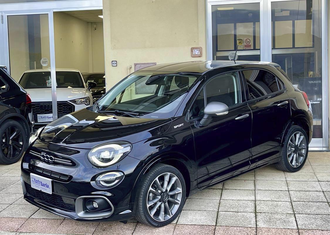 Fiat 500X 1.6 Mjt 130 CV Sport Restyling "Fari Full LED, Gruppi ottici poster Bracciolo, cerchi 18"