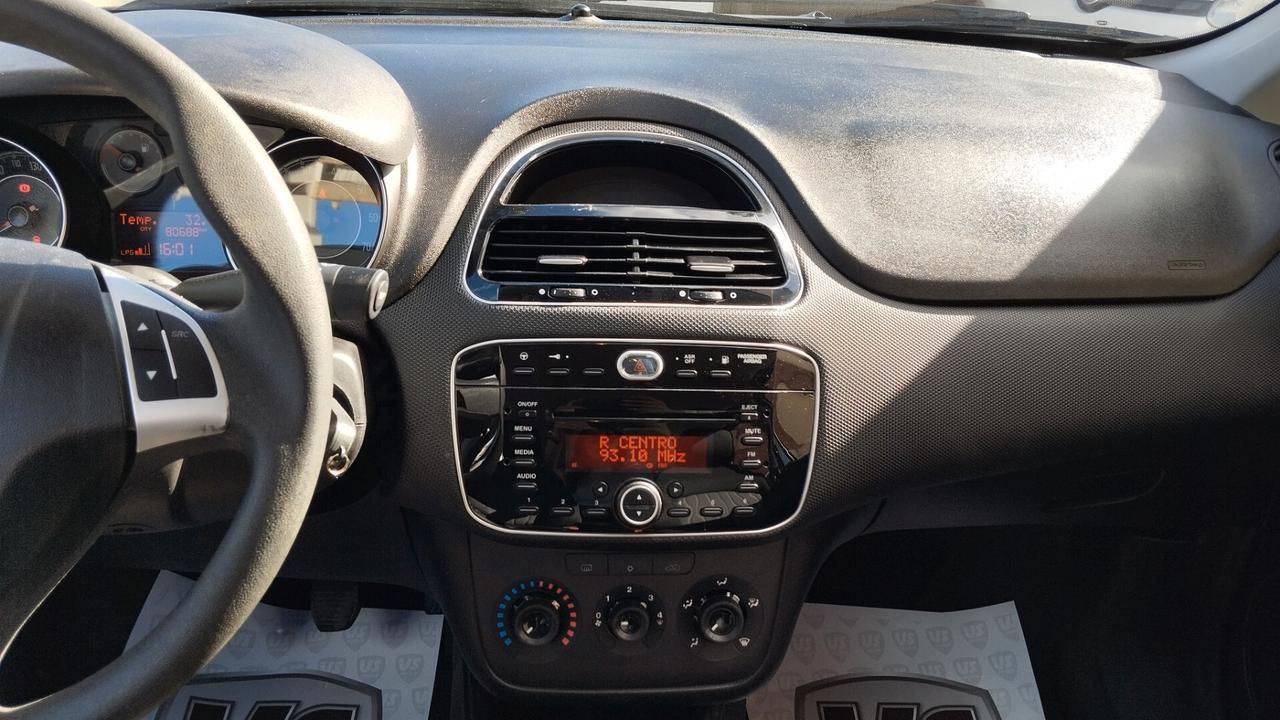 FIAT PUNTO 1.4 B/GPL KM 80.000 -GARANZIA FULL