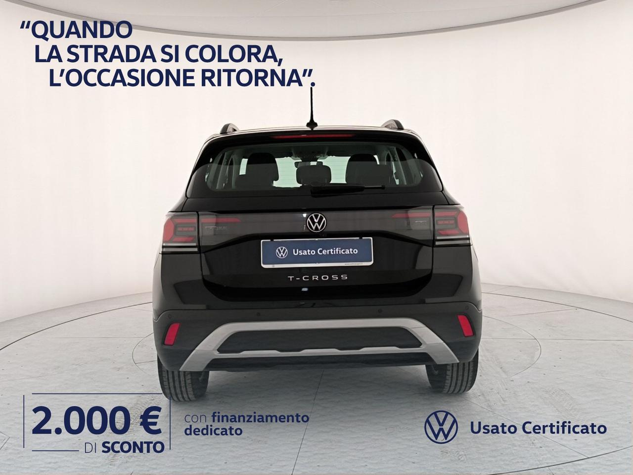 Volkswagen T-Cross 1.0 tsi life 115cv dsg