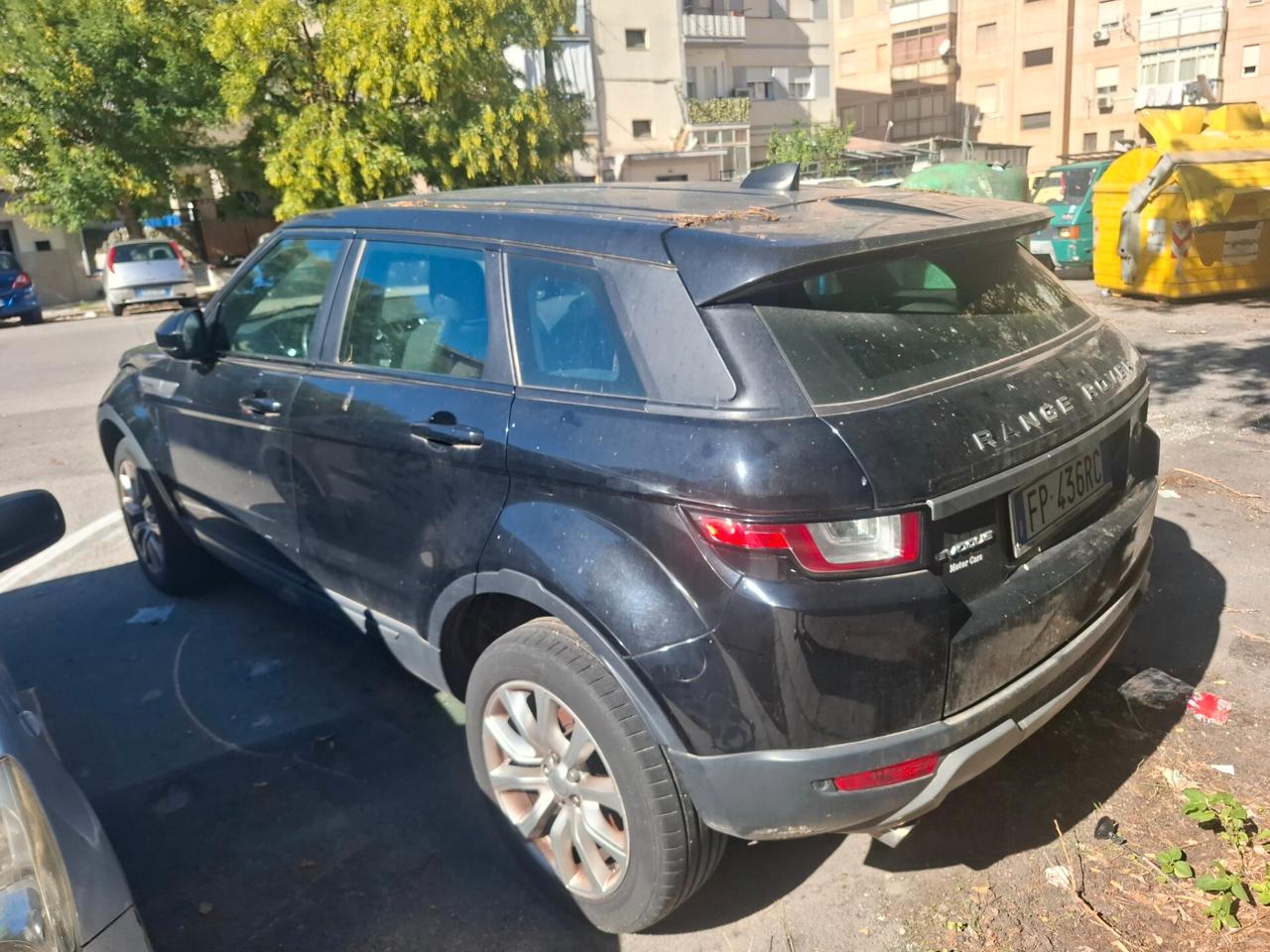 Range Rover Evoque 2.0 TD4 150 CV con motore rotto