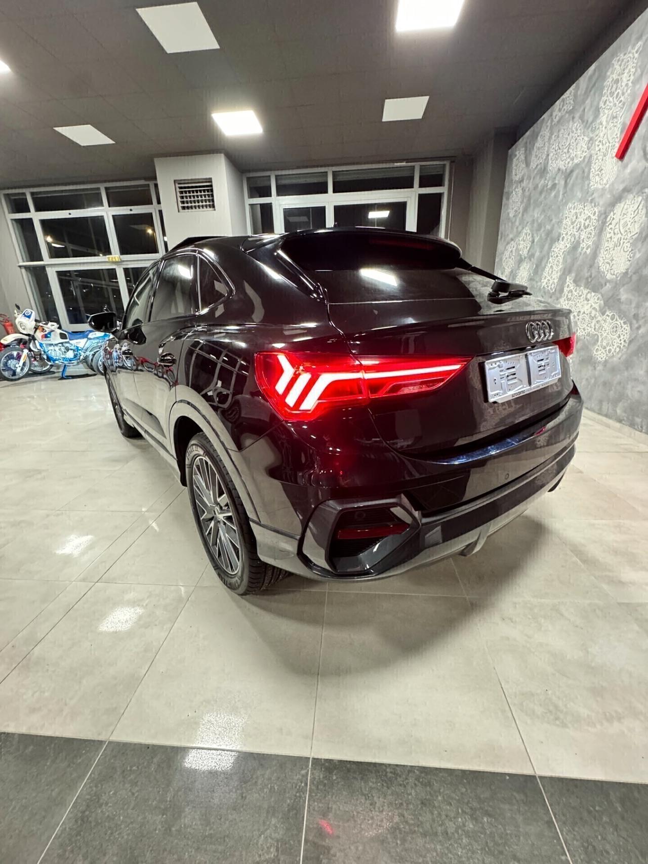 AUDI Q3 SBACK 2.0 TDI STRONIC SLINE TETTO APRIBILE