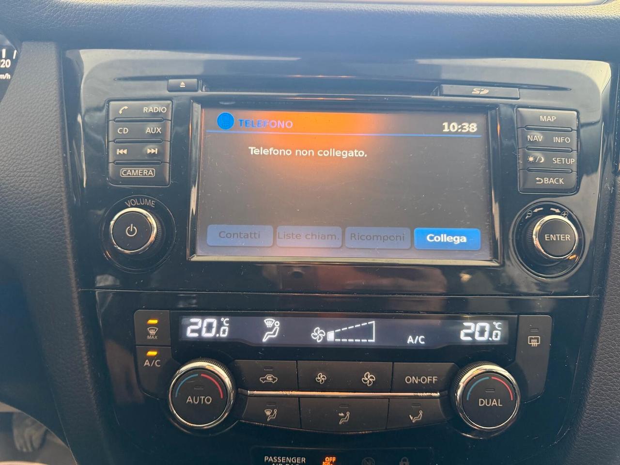 NISSAN QASHQAI 1.5 DCI 110CV NAVI CAM OK NEOPATENTATI ANNO 2014