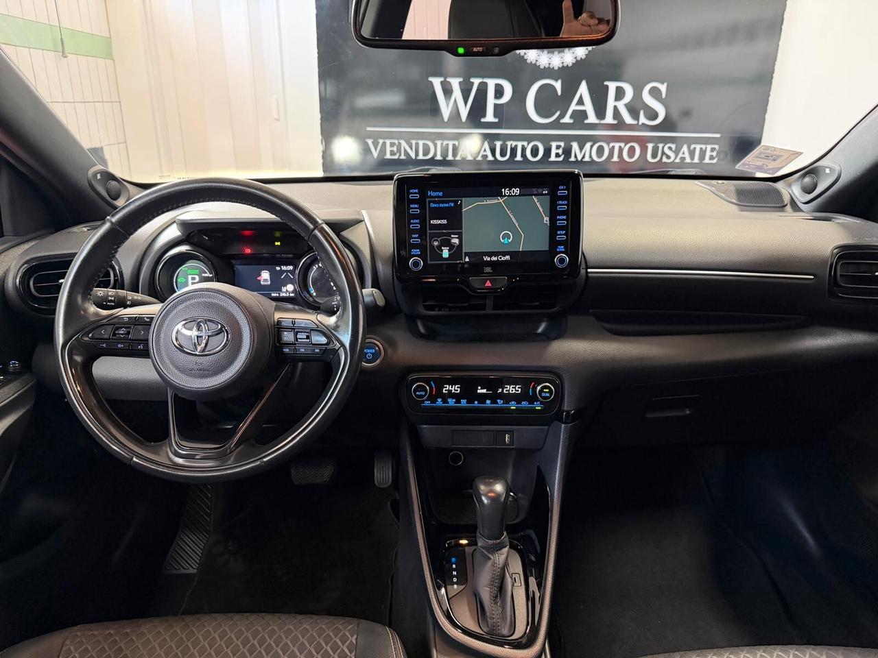 Toyota Yaris 1.5 Hybrid 5 porte Lounge Blue