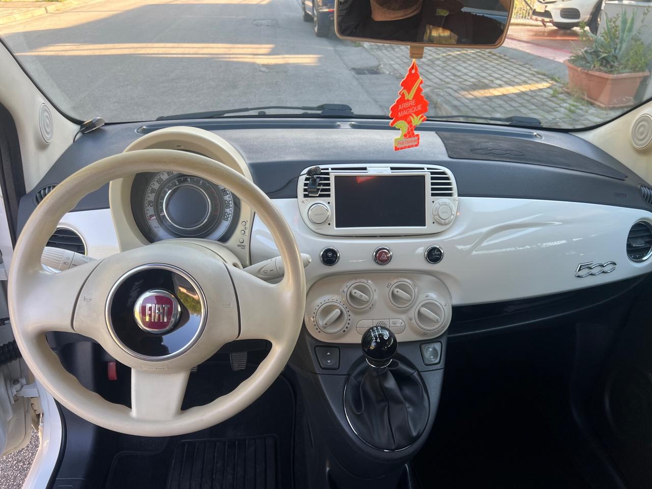 Fiat 500 1.2 benzina Lounge 2009 navigatore