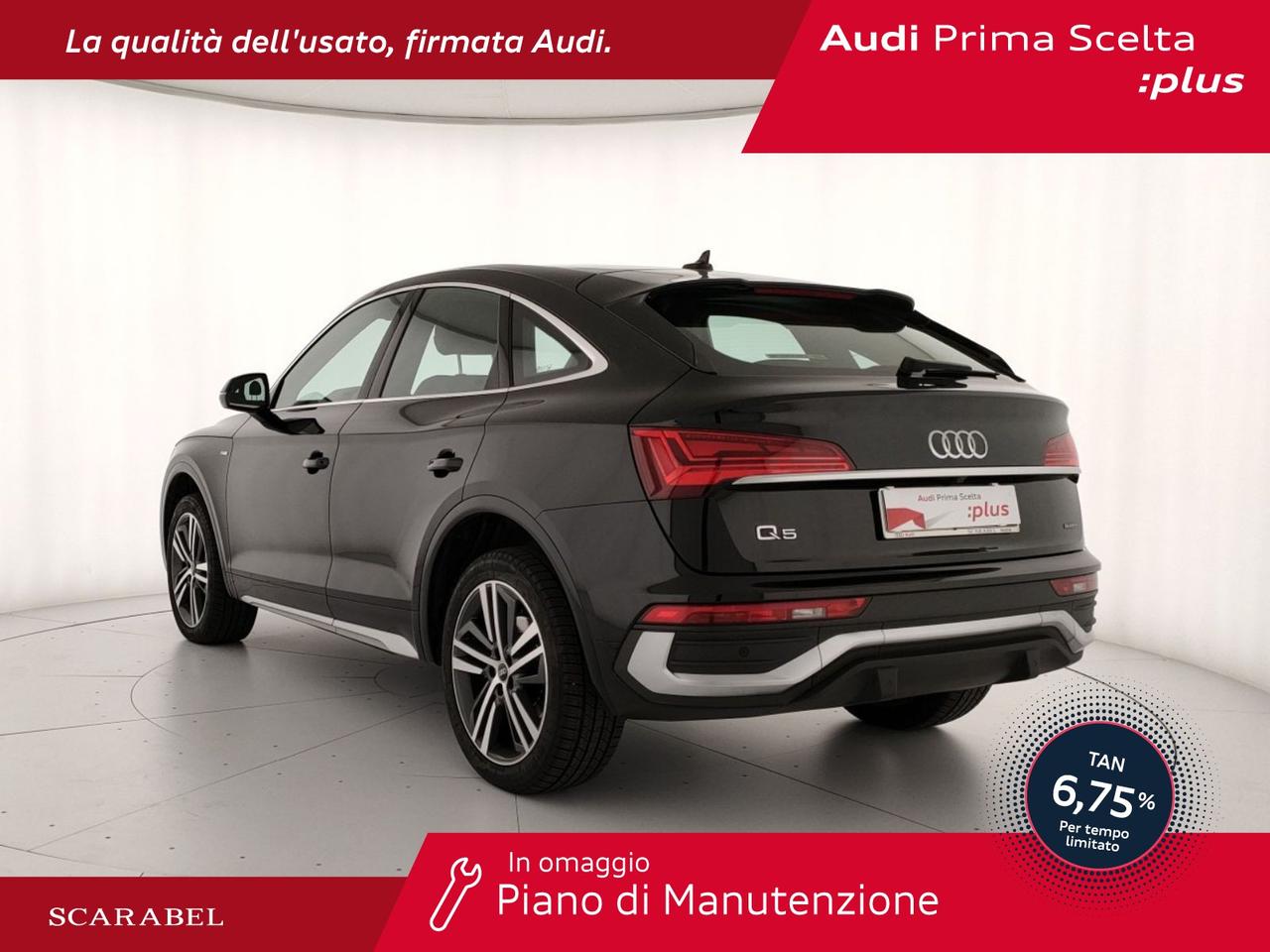 Audi Q5 sportback 40 2.0 tdi mhev 12v s line plus quattro s-tronic