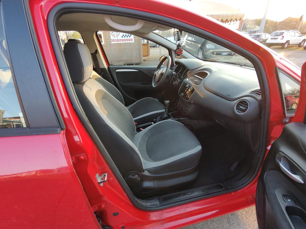 Fiat Punto 1.2 8V 5 porte Easy, EURO 5B, LEGGERMENTE GRANDINATA, OK NEOPATENTATI, GARANZIA L.12 MESI