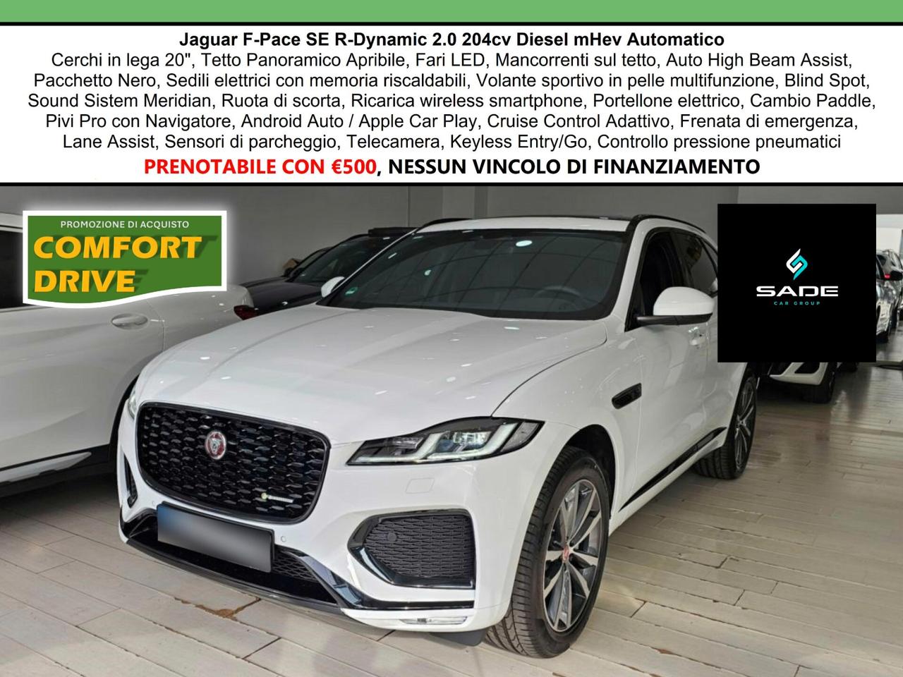 Jaguar F-Pace 2.0 D 204 CV AWD aut. R-Dynamic SE