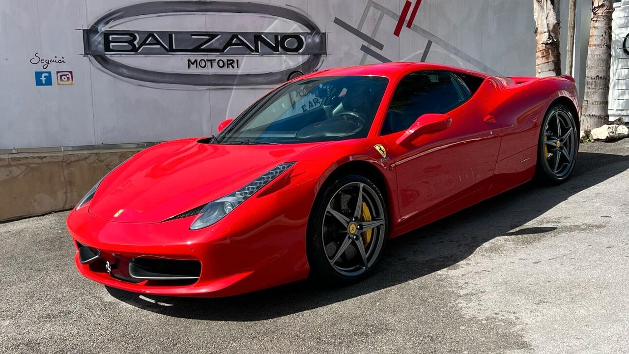 FERRARI 458 ITALIA DCT COUPE 2014 ROSSO SCUDERIA