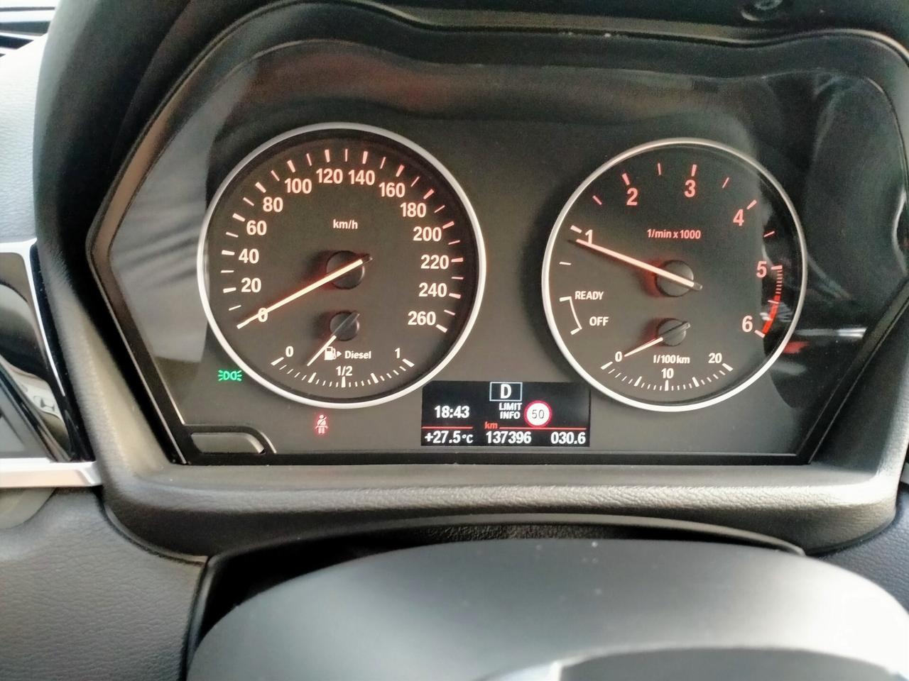 BMW X1 20D XDRIVE F48 SPORT LINE / LEGA 19 / LED / INT. PELLE / VOL. + CAMBIO SPORT