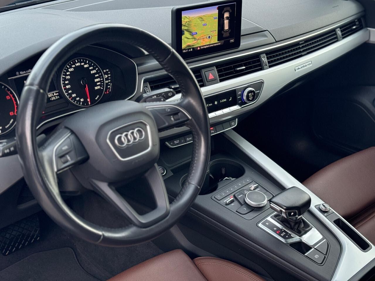 Audi A4 2.0 TDI 190 CV quattro Pelle, Sport