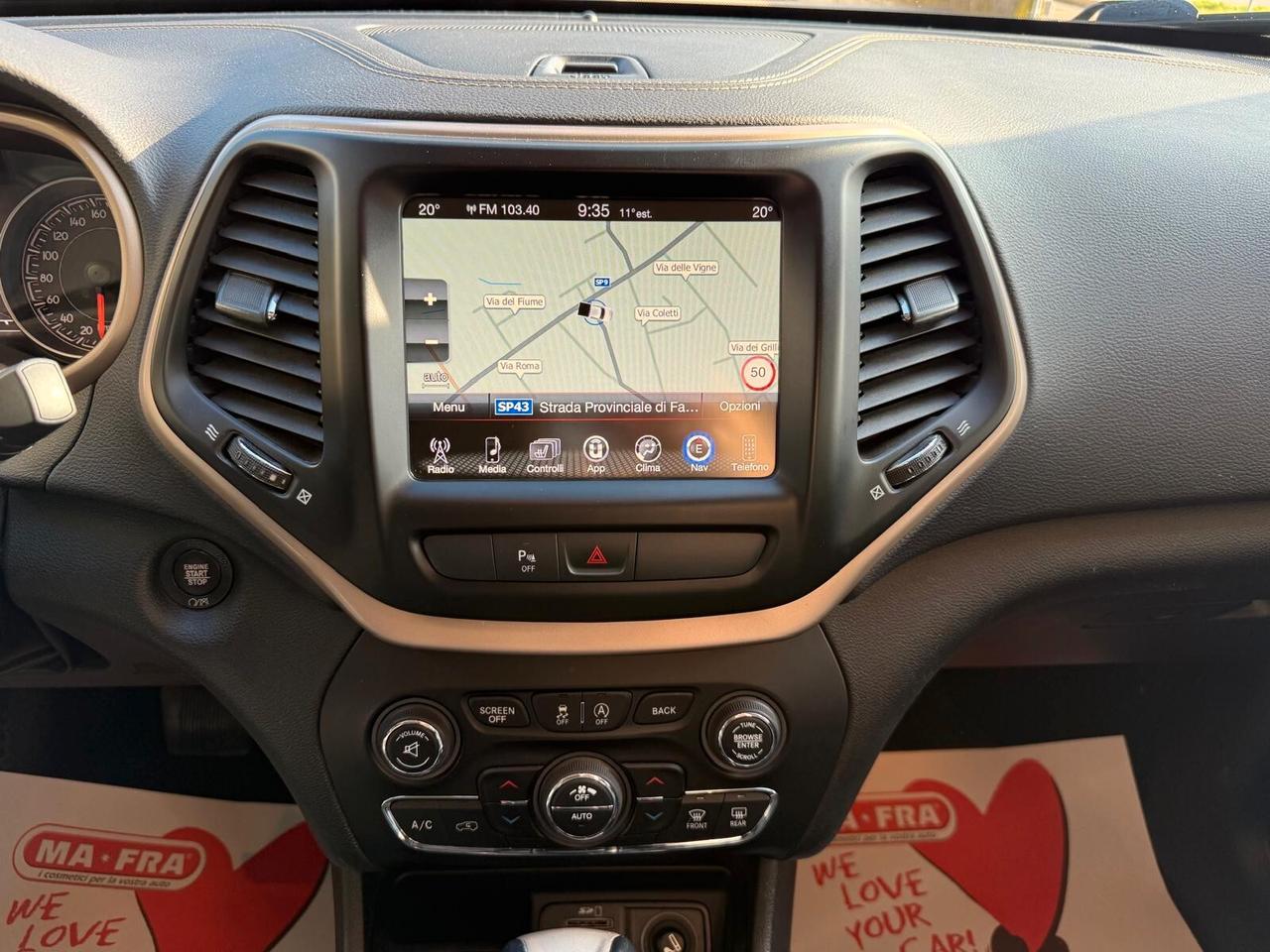 Jeep Cherokee 2.2 Mjt II 4WD Active Drive I Night Eagle