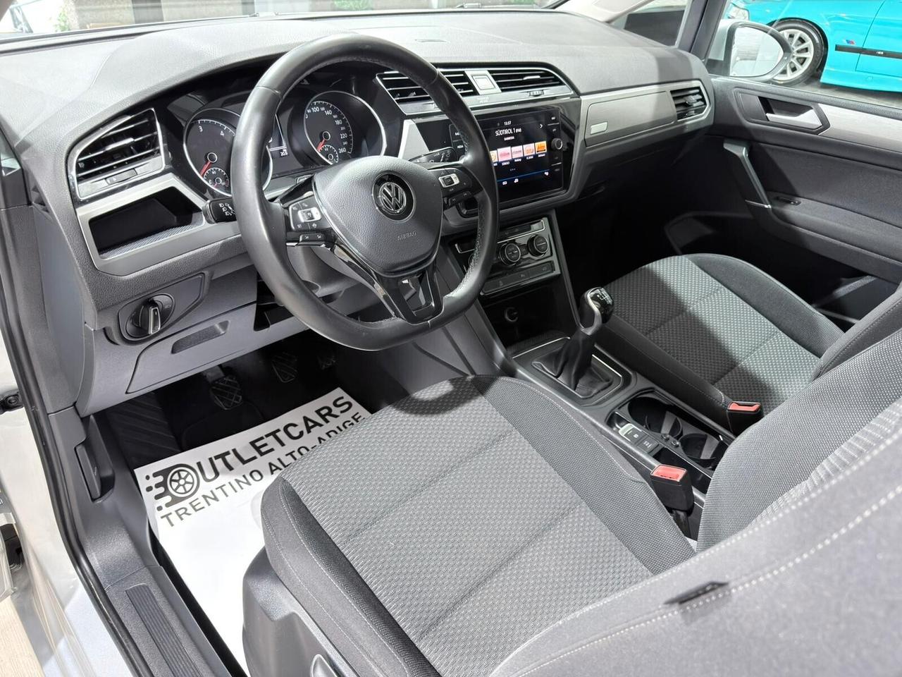 VW TOURAN 2.0TDI 150CV 7POSTI GANCIO TRAINO 2019