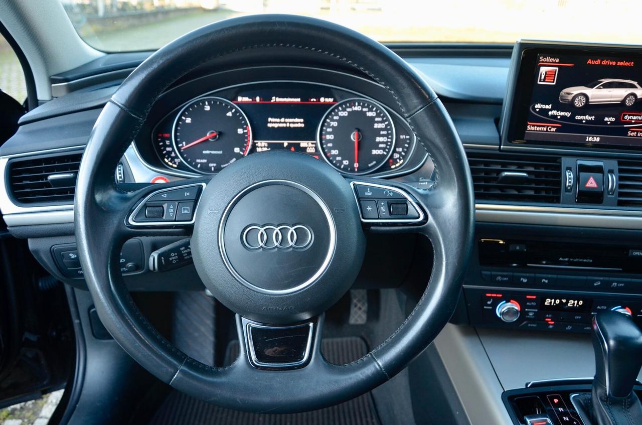 AUDI A6 3.0 TDI ALLROAD QUATTRO 190cv S-TRONIC, SERVICE AUDI, EURO 6B, SOSPENSIONI PNEUMATICHE, FARI XENO, NAVI, RETROCAMERA, PERMUTE