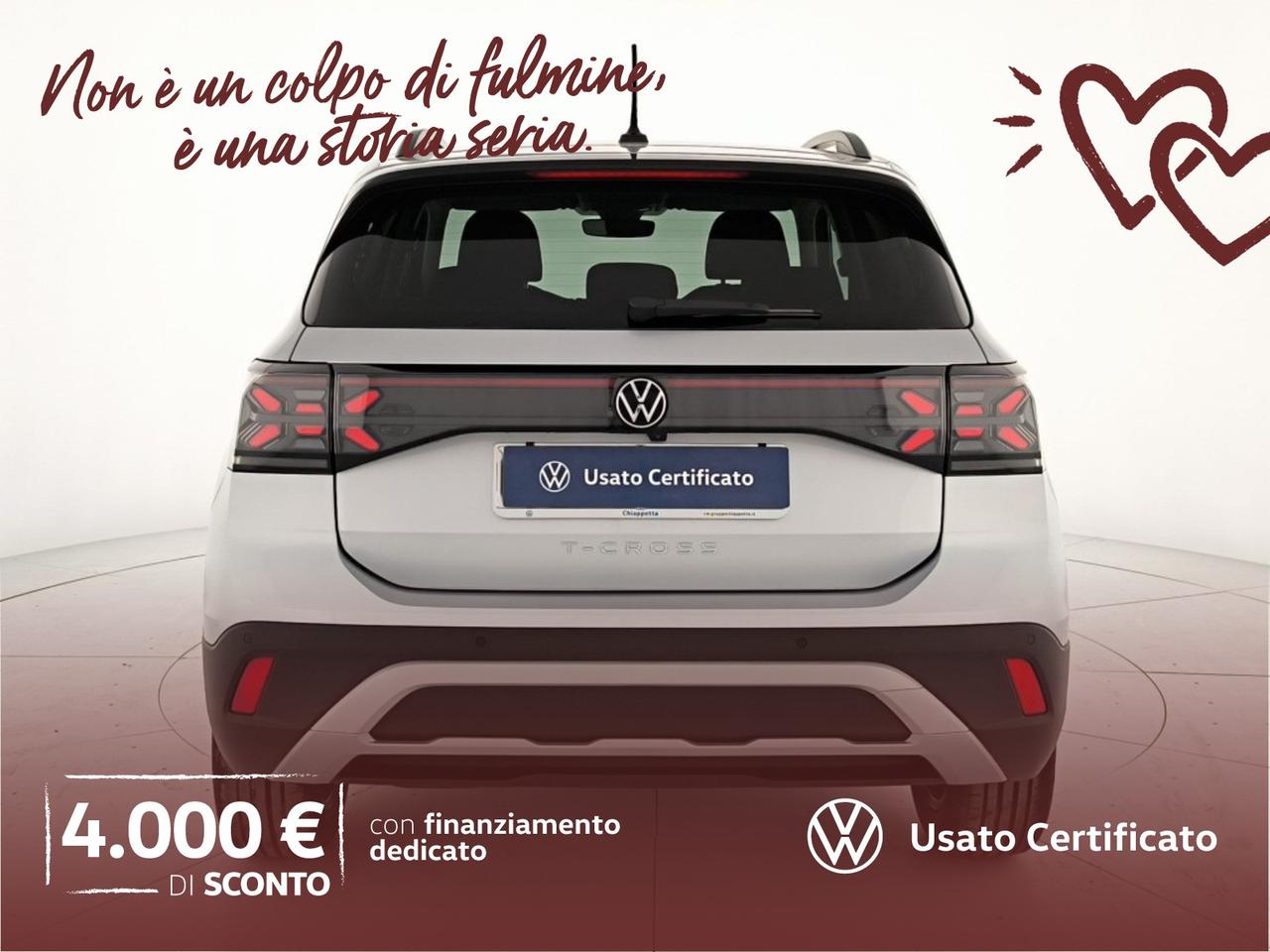 Volkswagen T-Cross 1.0 tsi edition plus 95cv