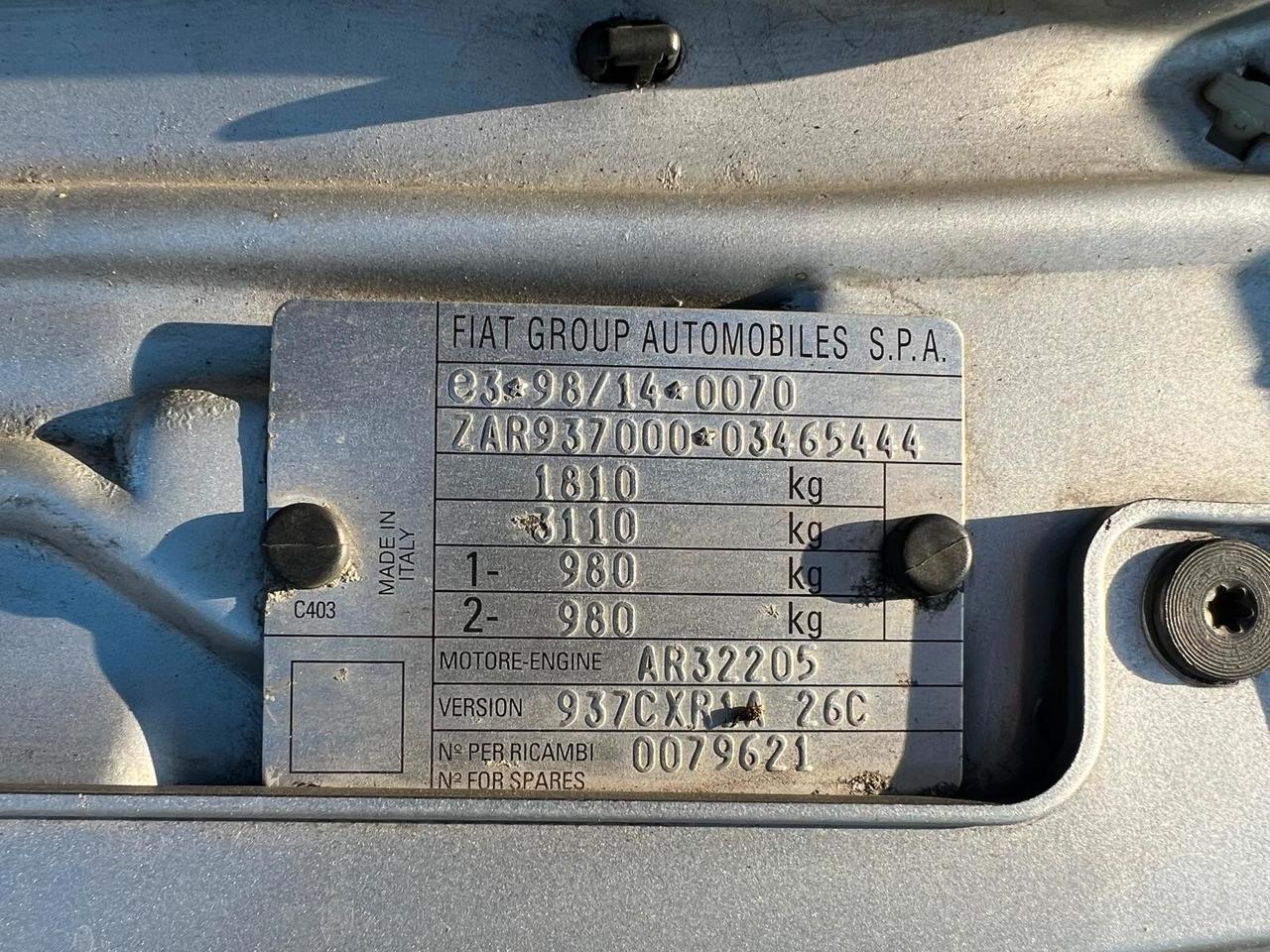 Alfa Romeo GT 1.8 16V TS Progression