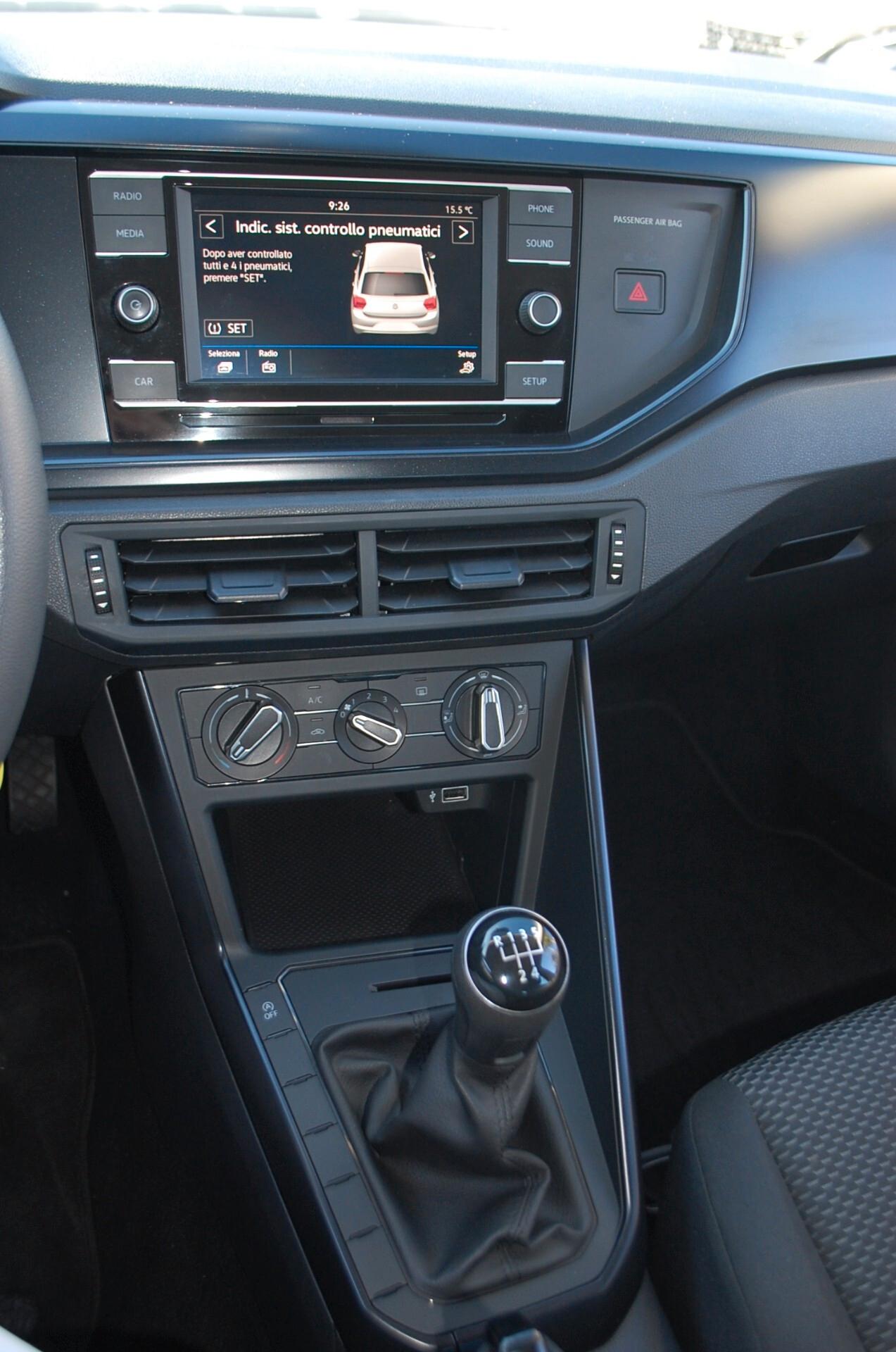 Volkswagen Polo 5p 1.0 evo Trendline 65CV Uff Italy USB Clima