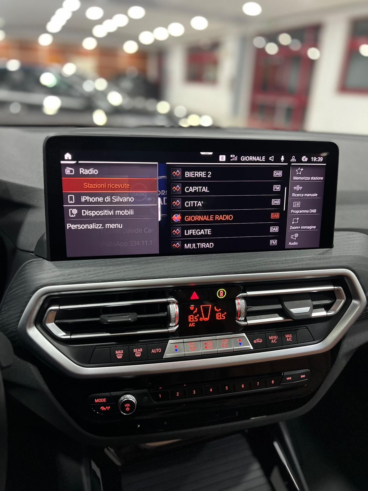 Bmw X3 XDrive20d mhev 48V MSport aut. 190 cv