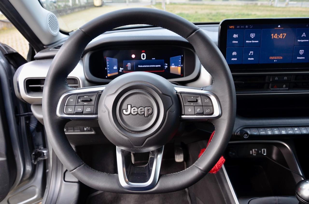 JEEP AVENGER 1.2 t ALTITUDE FWD 100cv, PREZZO REALE, UNICOPROPRIETARIO, SERVICE JEEP, UFF ITALIANA, EURO 6D, NAVI, PERMUTE