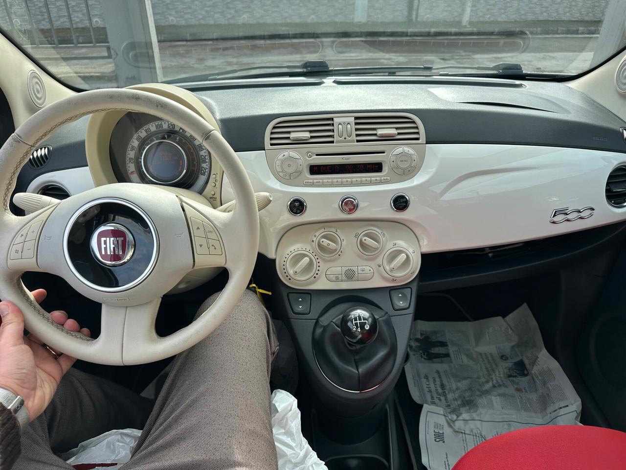Fiat 500 1.2 Lounge 2010 Perlato Km 115.000