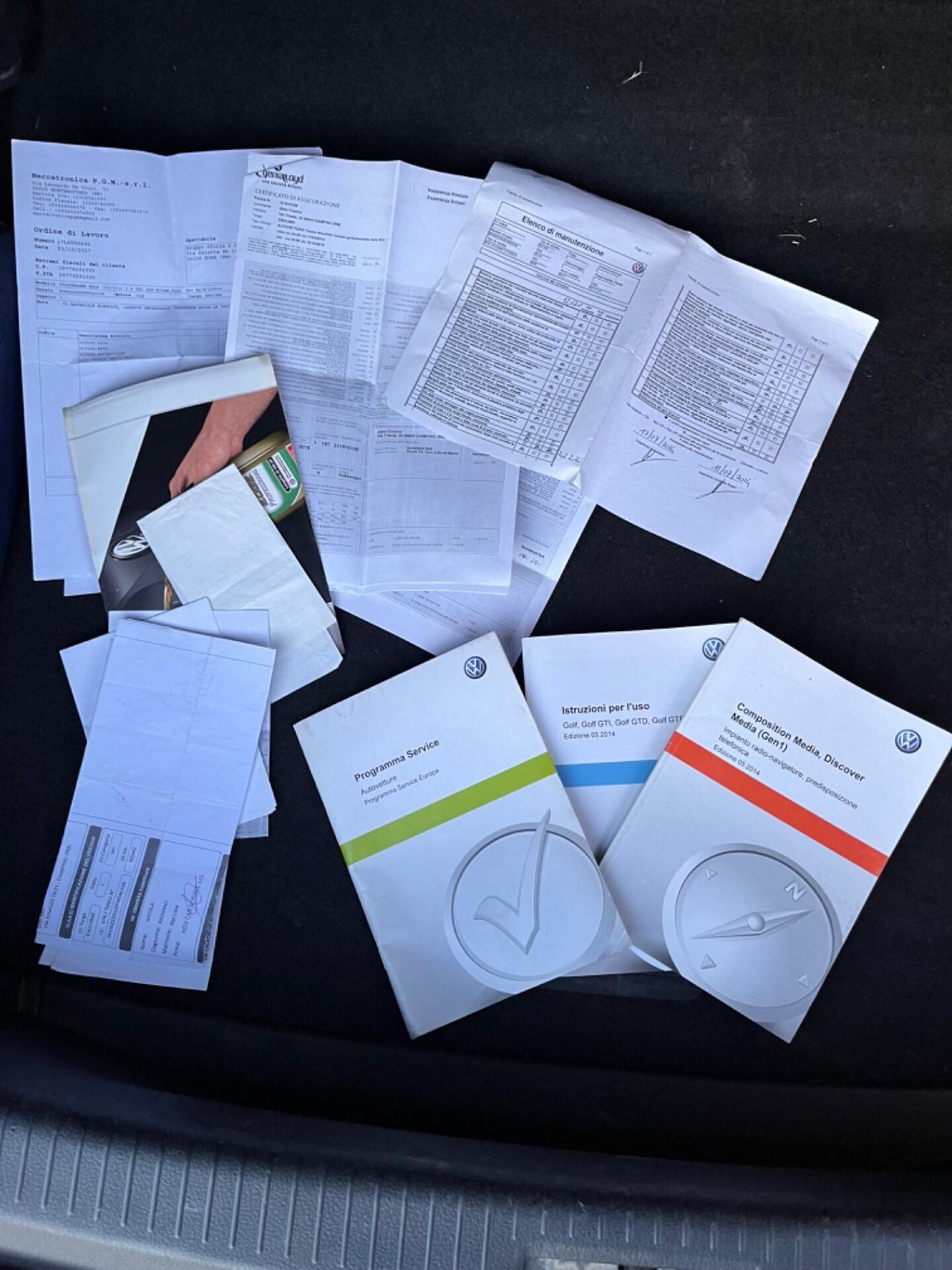 Volkswagen Golf 7 1.6 TDI DSG PERFETTA NEOPATENTATI