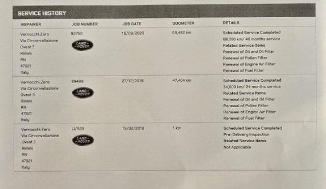 LAND ROVER Range Rover Evoque 2.0 180 CV LEGGERE DESCRIZIONE PERMUTE