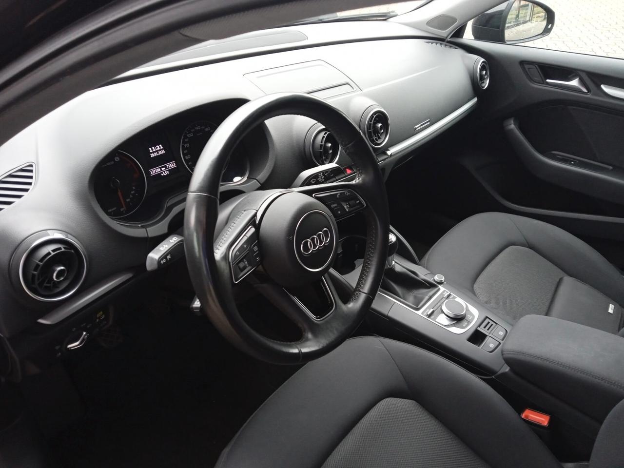 Audi A3 SPB 150CV NAVY SENS PARK VETRI SCURI CRUISE CONTROL TAGLIANDO APPENA ESEGUITO