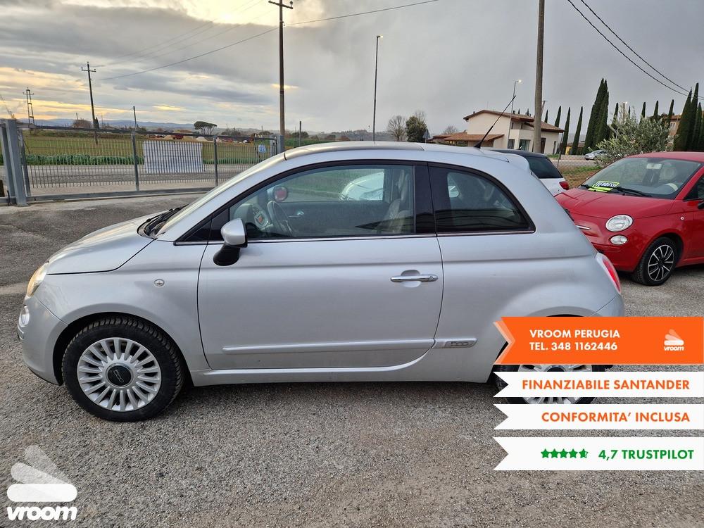 FIAT 500 1.2 69cv Lounge 2008 NEOPATENTATO