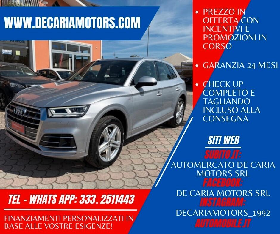 Audi Q5 S-Line 2.0 TDI 190CV Quattro S-Tronic Sport - 2018