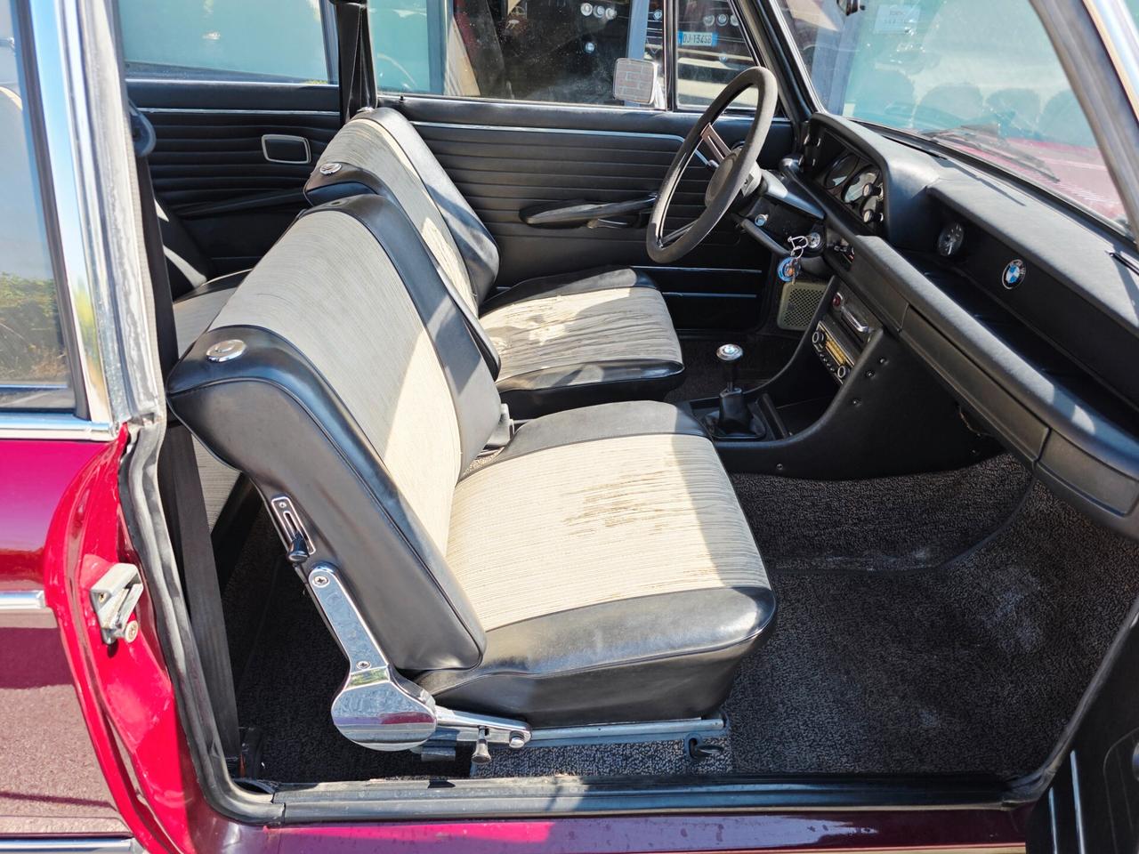 Bmw 2002 Tii Unicoproprietario Targhe originali targa Oro Asi