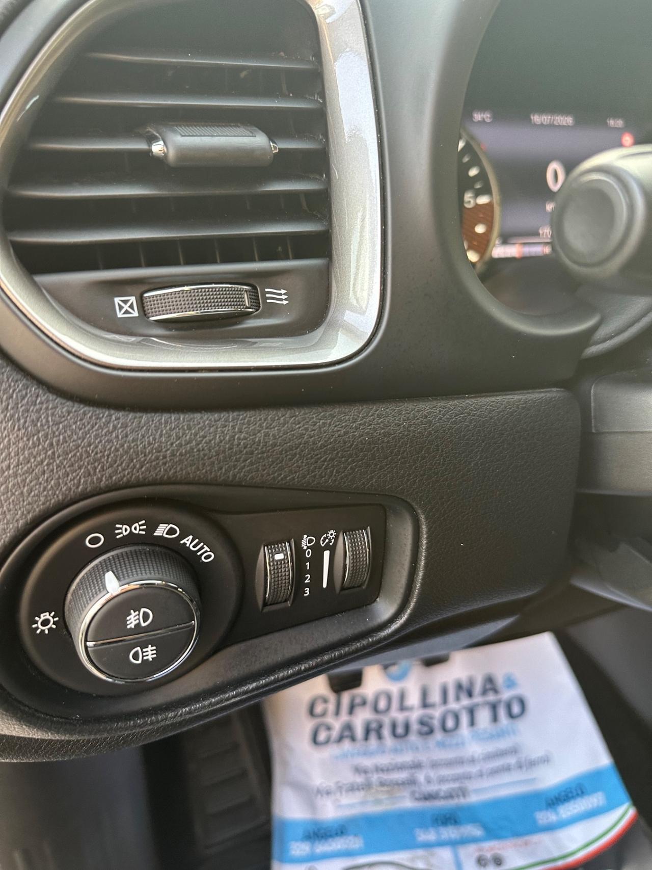 Jeep Renegade 1.6 Mjt 130 CV Limited 1/2022 KM 170080 CERT 1PROP