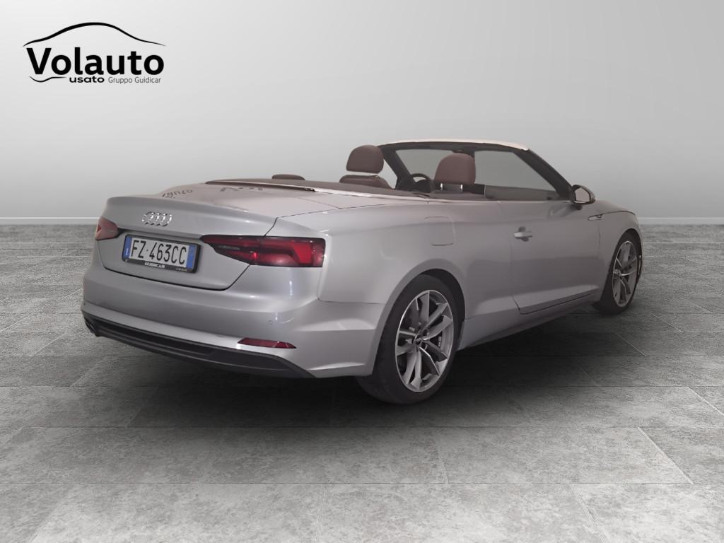 AUDI A5 II 2017 Cabriolet - A5 Cabrio 40 2.0 tdi Business Sport 190cv s-tronic