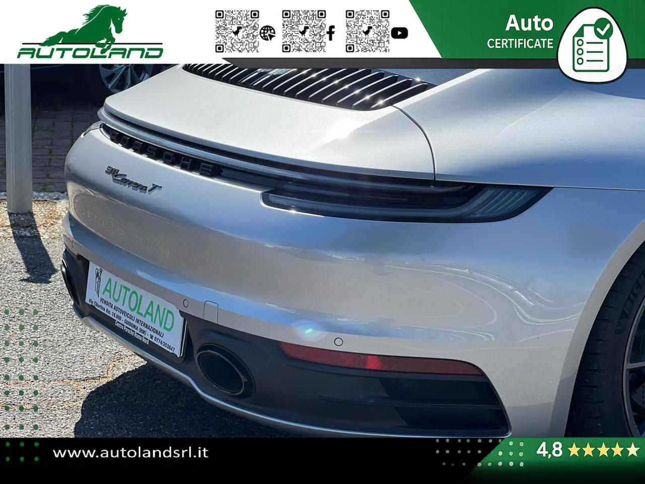Porsche 992 Coupé 3.0 Carrera T auto UNIPRO UFFICIALE LIFT