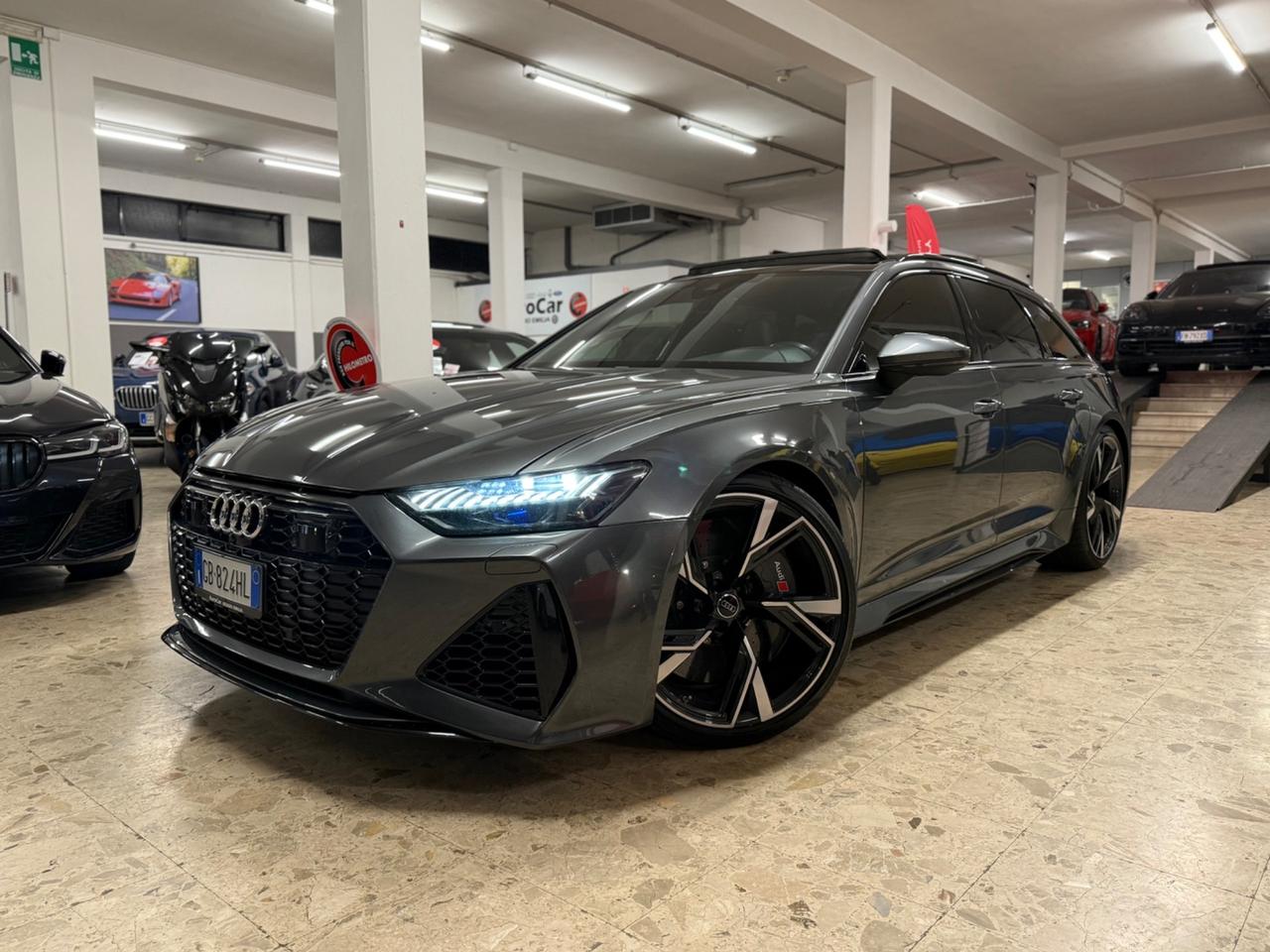 Audi RS6 Avant 4.0 TFSI V8 quattro 600cv 07/2020 Carbon Tetto 4 sterzanti